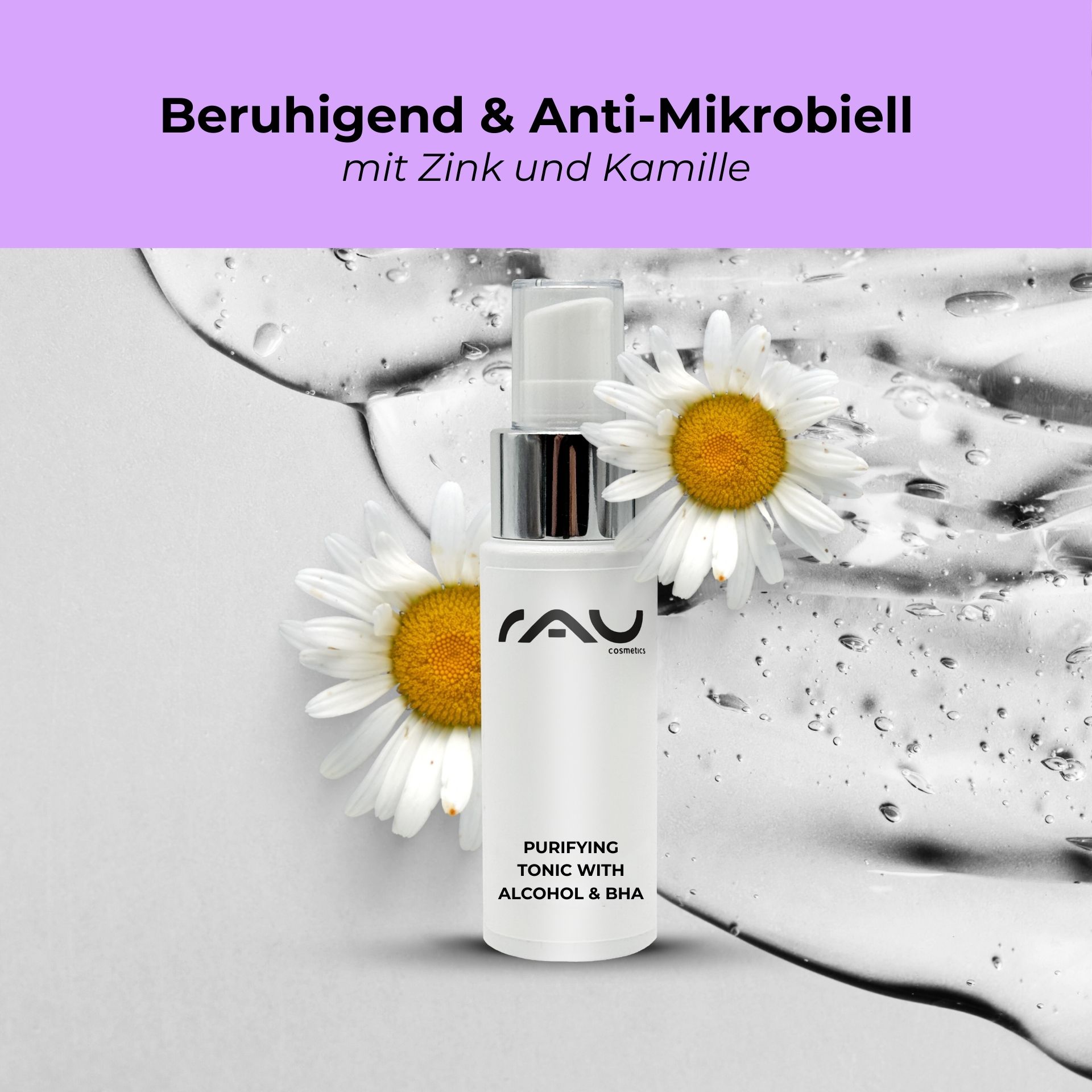 Purifying Tonic with alcohol & BHA 50 ml - Bei unreiner und fettiger Haut Gänseblümchen, Blume, Pflanze, Kosmetik, Parfüm