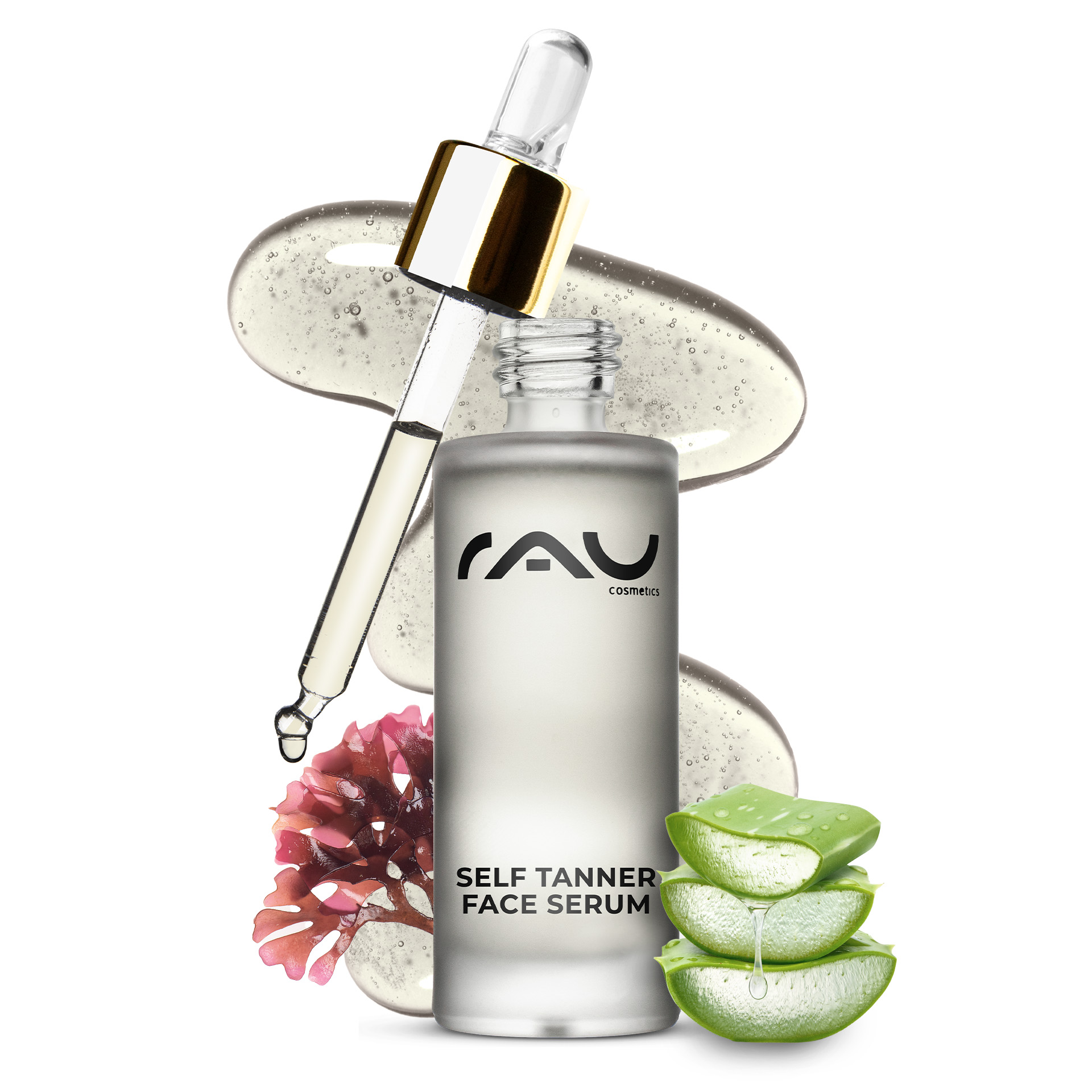 Self Tanner Face Serum 30 ml Natural Self Tanner Flasche