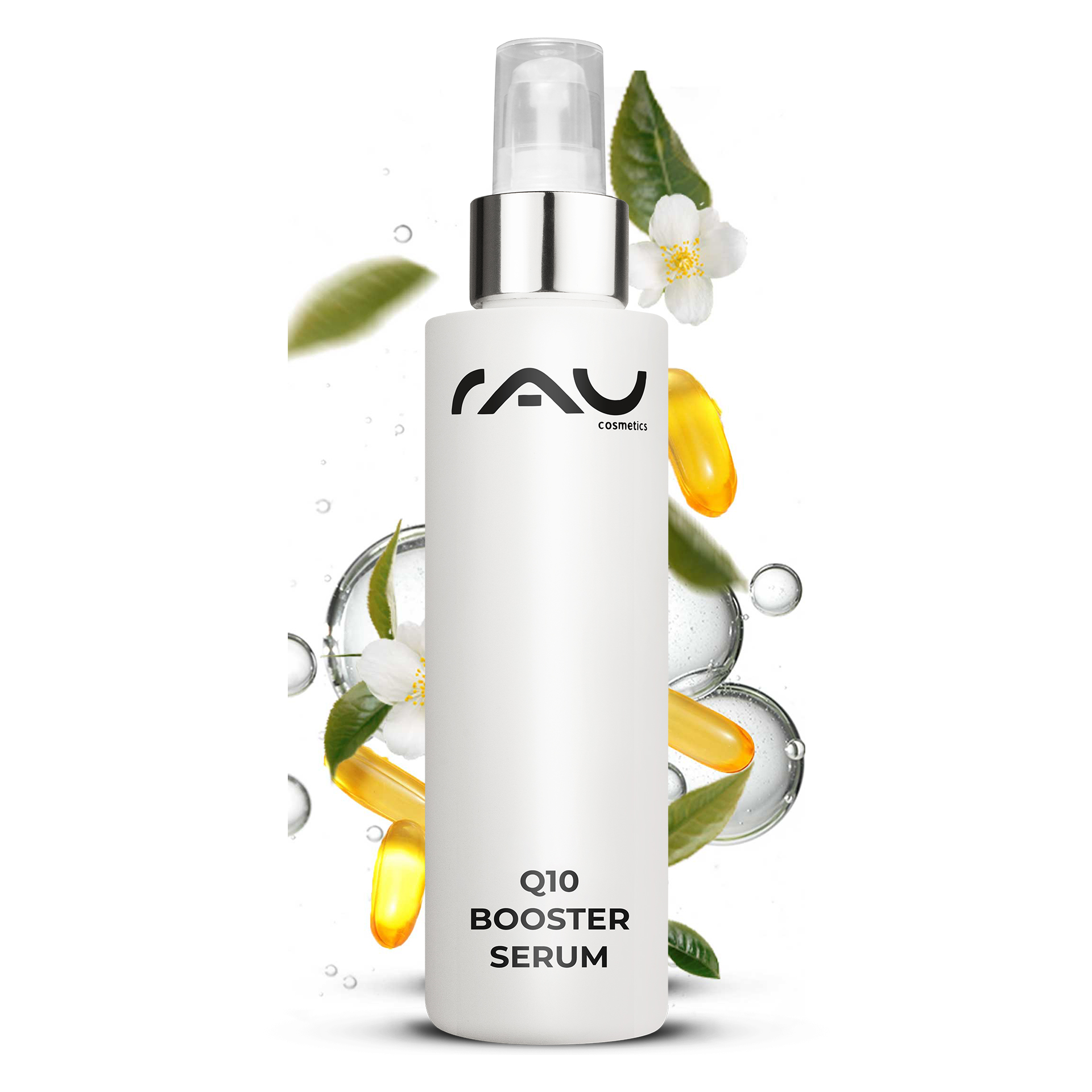 Q10 Booster Serum 100 ml - with Hyaluron, Q10 & Lecithin Flasche, Kosmetik, Parfüm, Lotion