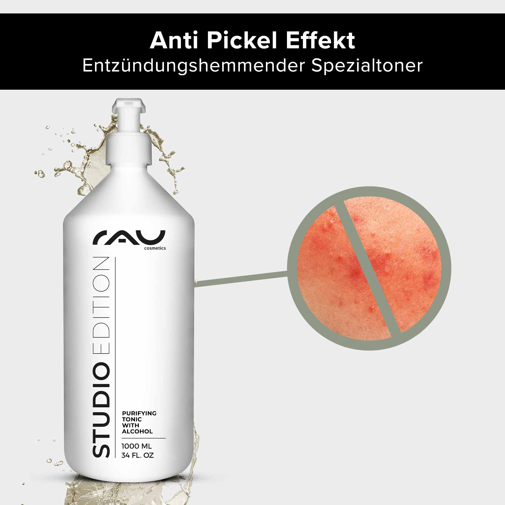Purifying Tonic with alcohol 1000 ml against impure skin Purifying Tonic with alcohol 1000 ml against impure skin