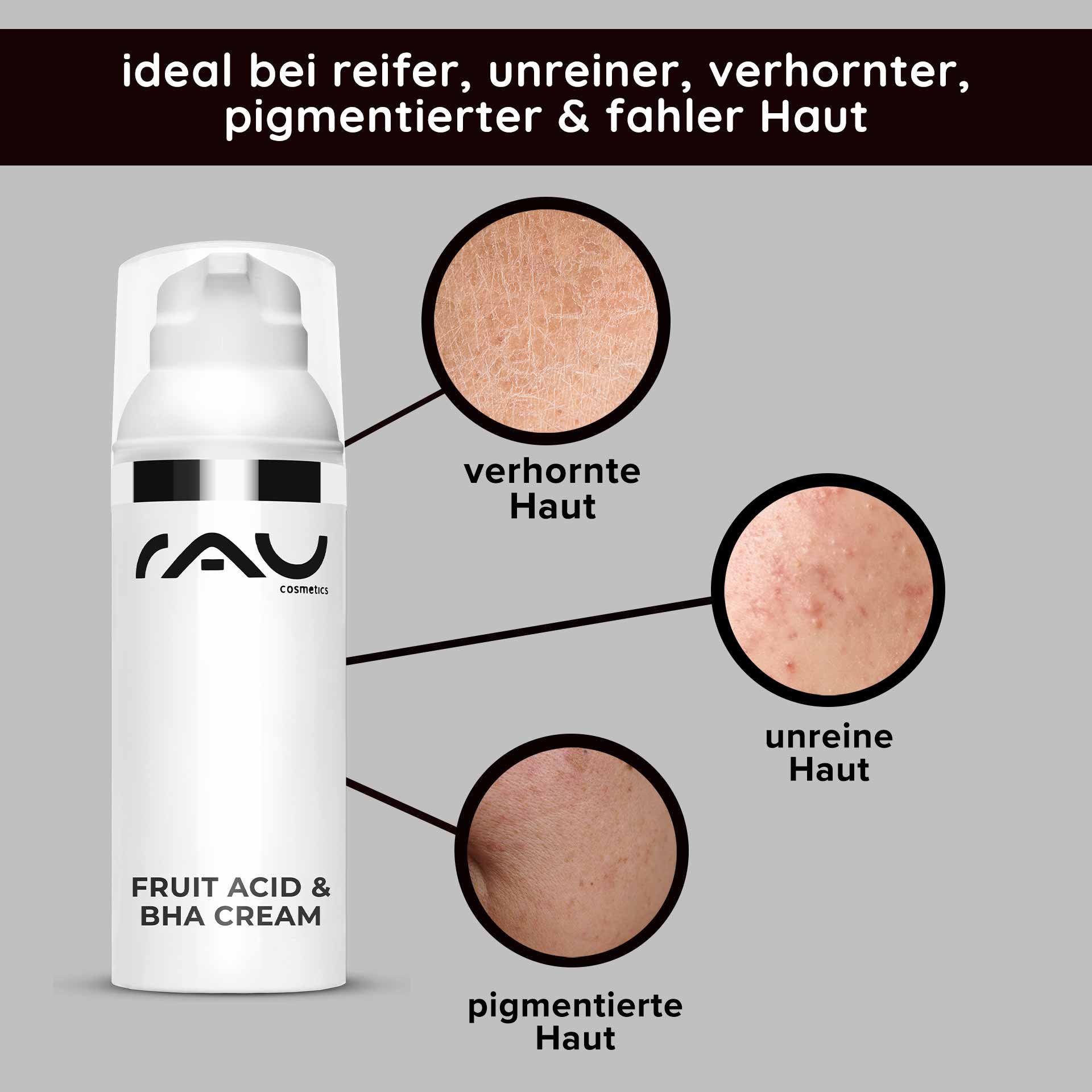 Fingertip applying white cream to cheek