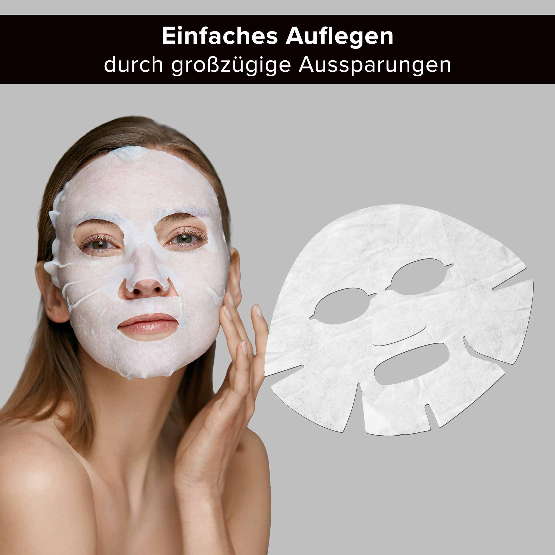 Collagen & Hyaluronic Acid Mask Fleece Mask with Panthenol