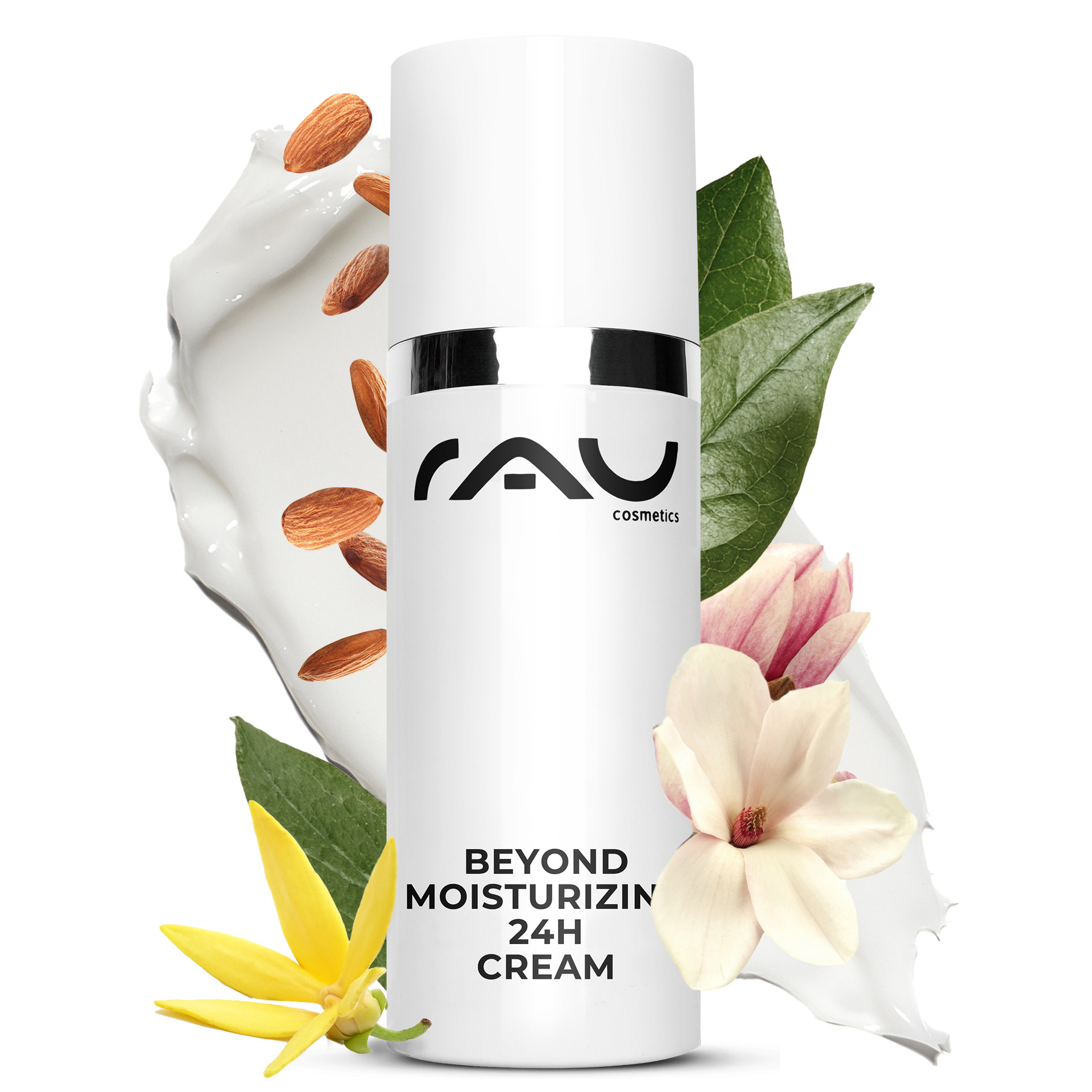Beyond Moisturizing 24h Cream 50 ml Natural Cosmetics Cream Kräuterig, Kräuter, Pflanze