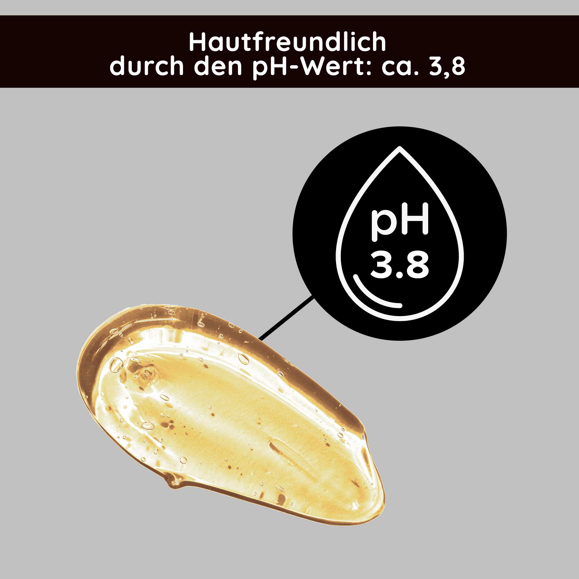 Tri-Peeling 200 ml Enzyme & fruit acid peeling Hautfreundliches Enzym- und Fruchtsäurepeeling mit pH-Wert 3,8, abgebildet auf grauem Hintergrund.