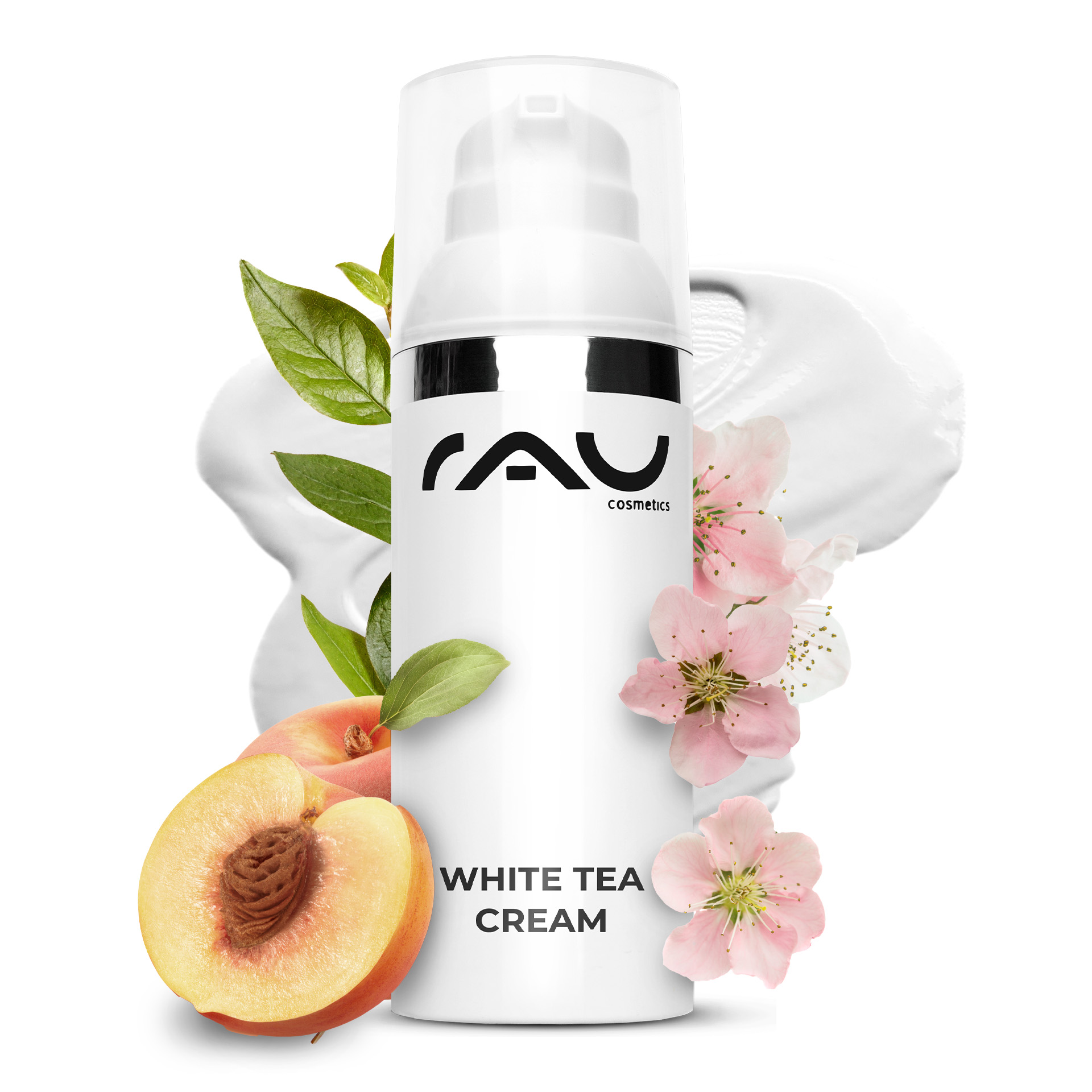 White Tea Cream 50 ml Anti Aging 24h Cream for dry and blemished skin Essen, Obst, Pflanze, Produzieren