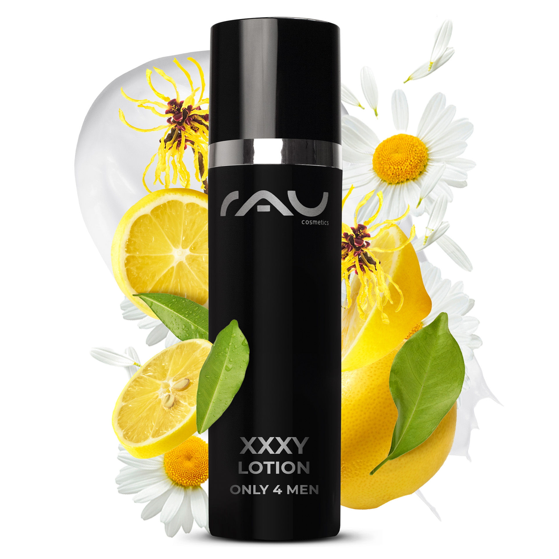 XXXY Lotion only 4 men 50 ml - Anti-Aging Day Care Kräuterig, Zitrusfrüchte, Flasche, Kosmetik, Parfüm