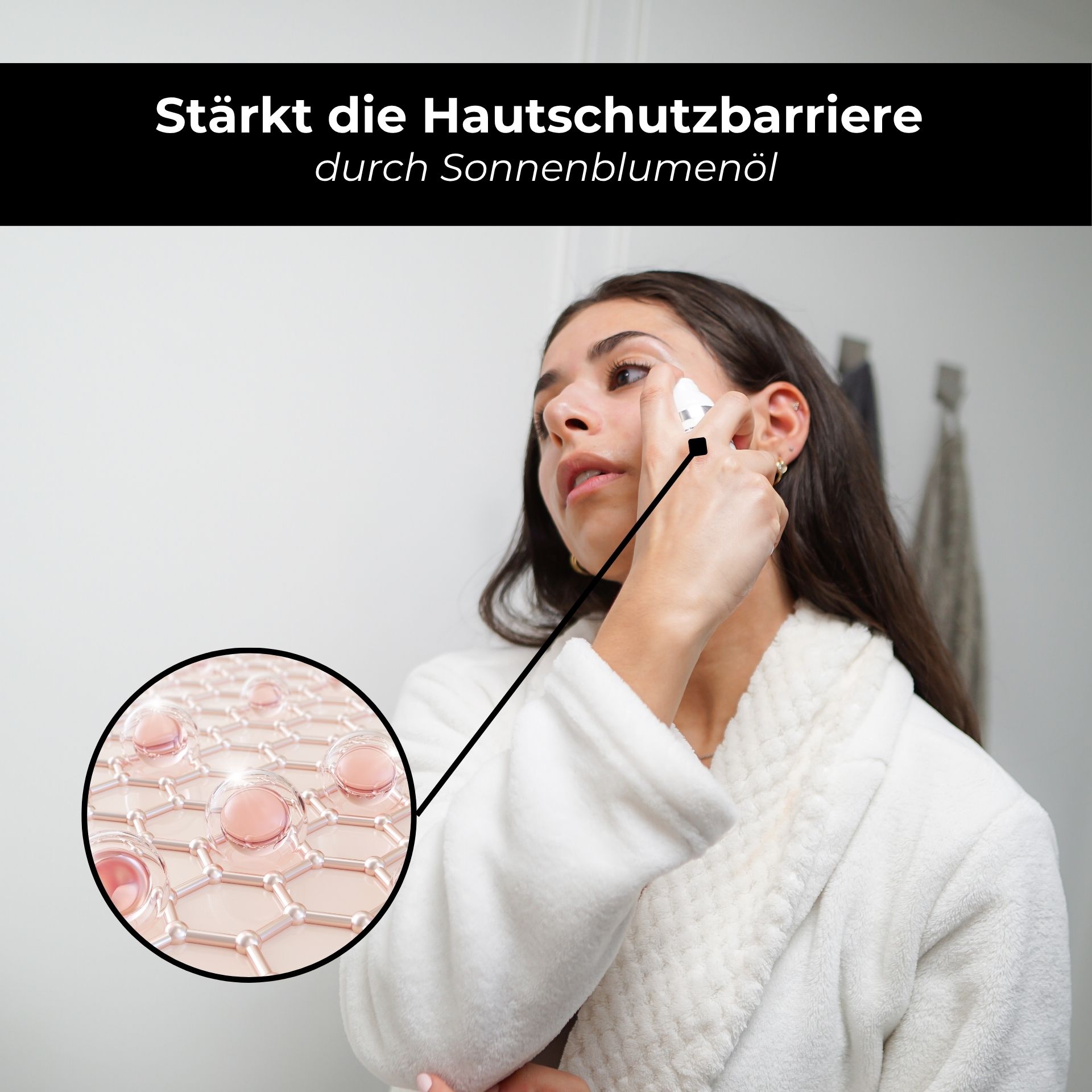 Gentle Gel-to-Milk Cleanser 100 ml  β Mild Cleansing with Nourishing Transformation Kopf, Person, Gesicht, Fotografie, Portrait