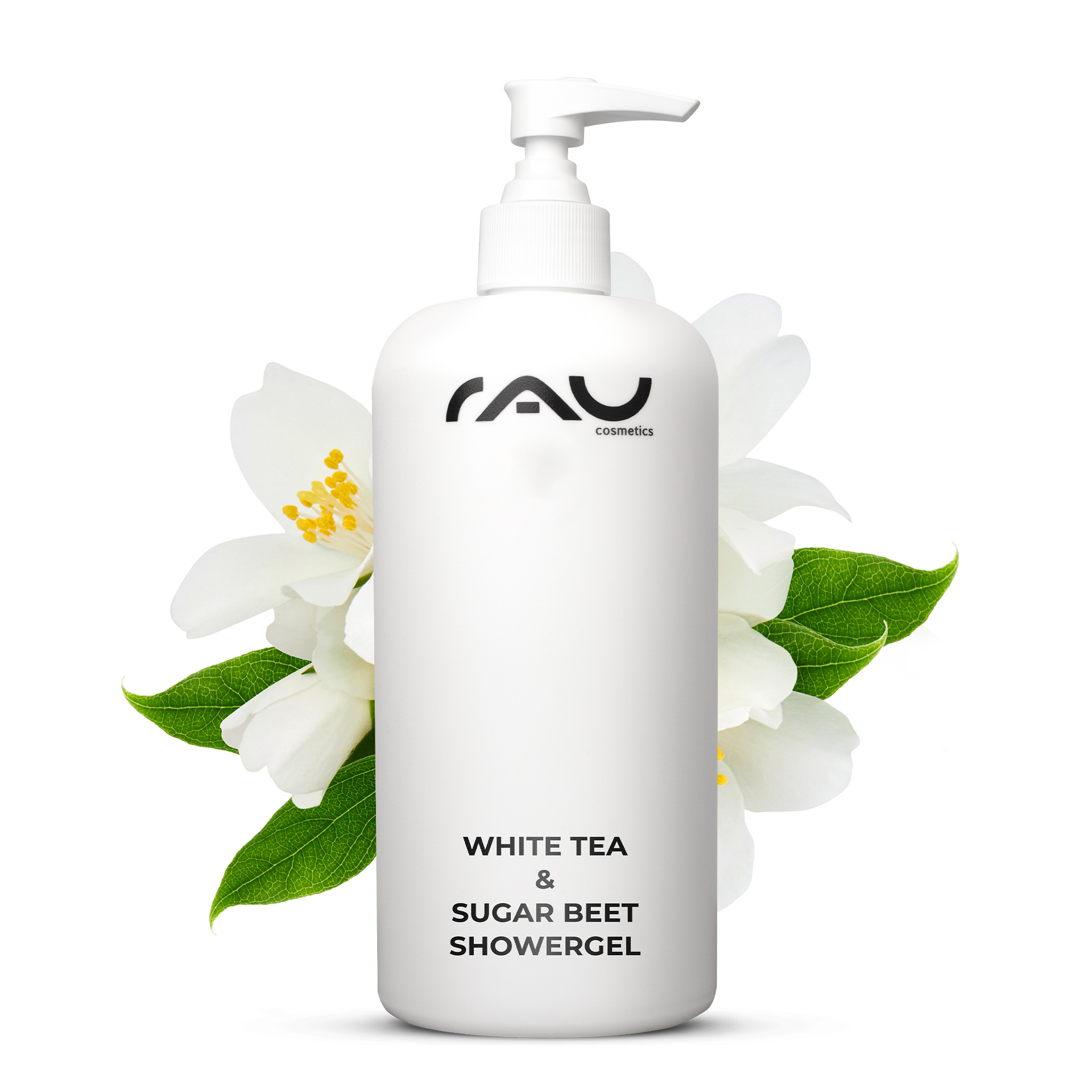 White Tea & Sugar Beet Shower Gel 500 ml Shower Gel Flasche, Lotion