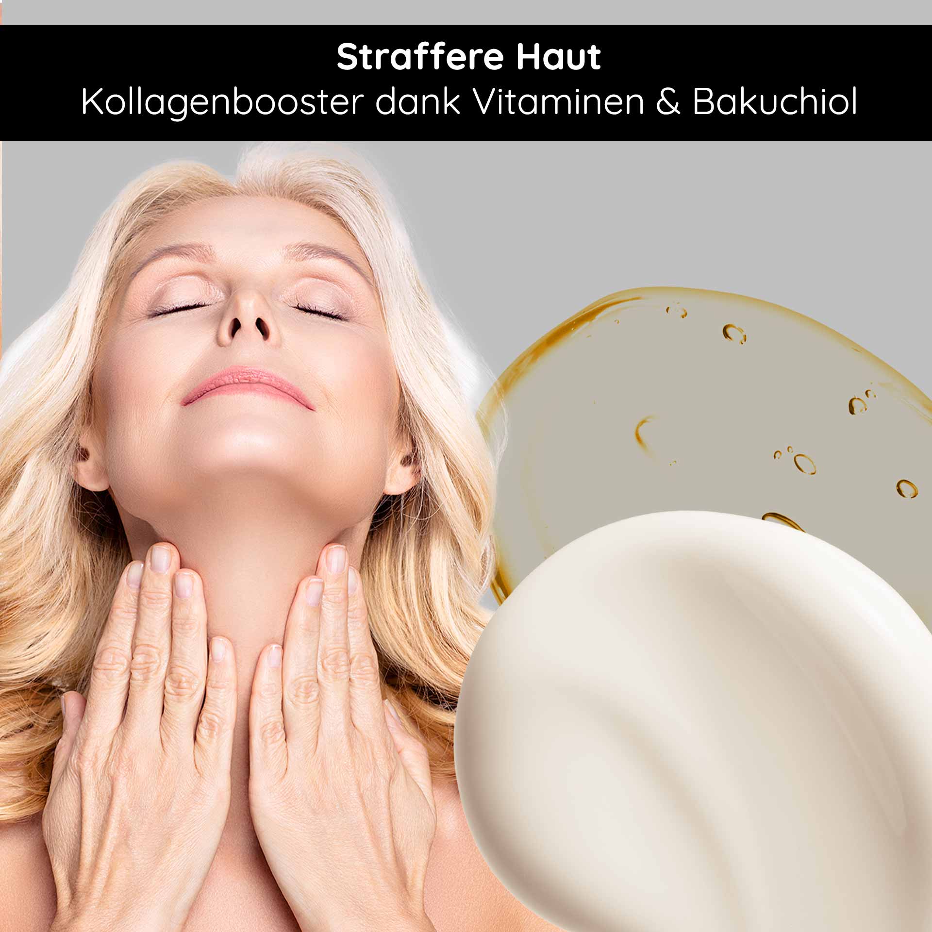 Bakuchiol Neck & Décolleté Fluid 50 ml Gel for Neck Wrinkles Bakuchiol Neck & Décolleté Fluid 50 ml Gel for Neck Wrinkles