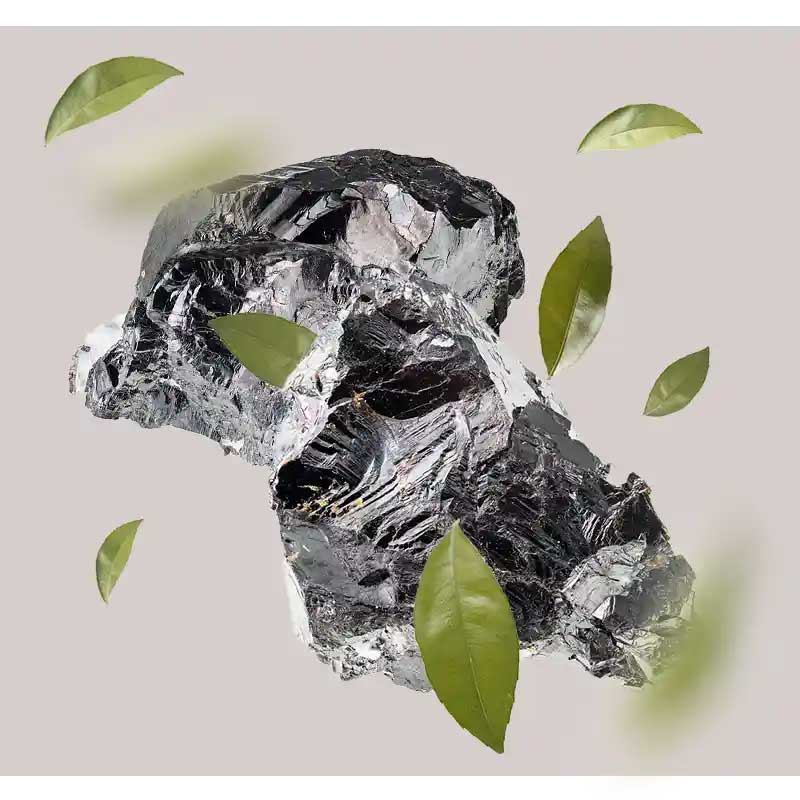 Zinkstück mit grünen Blättern, symbolisiert natürliche Inhaltsstoffe für die BB Cream Perfect Care von RAU Cosmetics.